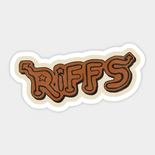 The Riffs - The Warriors Movie Sticker